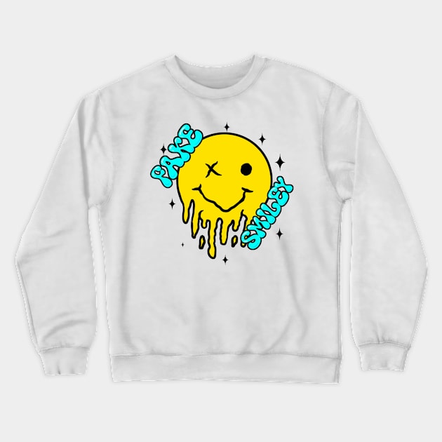 Grafiti fake smiley Crewneck Sweatshirt by Cahya. Id